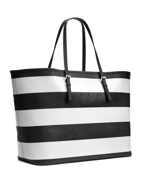 michael kors stripe travel tote|michael kors jet set airplane.